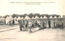 Les Prisonniers Allemands En Bretagne - Au Camp De COETQUIDAN - Rassemblement Pour Le Rapport - Thème Les BOCHES - Guer Coetquidan