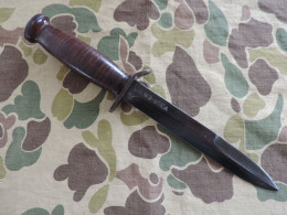 Poignard USM3 UTICA Marquage Sur Lame, US WW2. - Knives/Swords