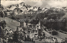 12046148 Niederrickenbach Hotel Kurhaus Engel Wallfahrtskapelle Brisen Alpenpano - Other & Unclassified