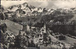 12046148 Niederrickenbach Hotel Kurhaus Engel Wallfahrtskapelle Brisen Alpenpano - Autres & Non Classés