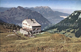 12046113 Beckenried Brisenhaus SAC Mit Stanserhorn Und Pilatus Alpenpanorama Bec - Sonstige & Ohne Zuordnung