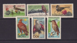 CZECHOSLOVAKIA  - 1965 Birds Set Never Hinged Mint - Unused Stamps