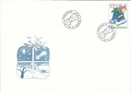 FDC CZECH REPUBLIC 617 - Kerstmis