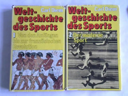 Weltgeschichte Des Sports. Band I Und II Von Diem, Carl - Zonder Classificatie