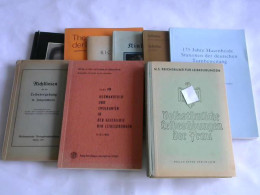 9 Bände Leibesübungen/ Körperkultur Von Schwarze, Max/ Neumann-Neurode, Detleff/ Scheller, Lisa/ Lämer, Manfred/ U.a. - Ohne Zuordnung