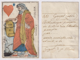 (Herz-Bube) - Jack Of Hearts / Valet De Coeur / Playing Card Carte A Jouer Spielkarte Cards Cartes - Jugetes Antiguos
