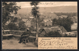 AK Holzminden, Blick Vom Felsenkeller Auf Den Ort  - Holzminden