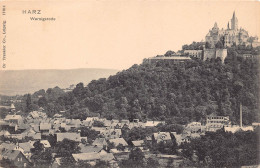 Wernigerode Am Harz, Totalansicht, Blick Auf Schloss Und Schlossberg - Wernigerode