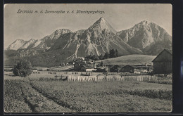 AK Lermoos, Panorama Mit Sonnenspitze Und Miemingergebirge  - Sonstige & Ohne Zuordnung