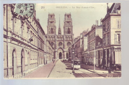 45 - ORLEANS - RUE JEANNE-D'ARC - COLORISÉE - ANIMÉE -  - Orleans