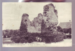 72 - FRESNAY-sur-SARTHÉ - LES RUINES DU CHATEAU - ANIMÉE -  - Andere & Zonder Classificatie