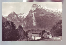 74 - SAMOENS - LE CHALET HÔTEL DE L'U.N.C.M. - VUE DU CRIOU,LES DENTS BLANCHES ET LE MONT TUET -  - Samoëns