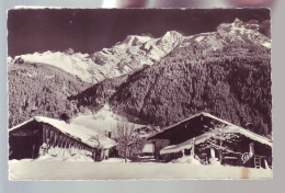 74 - LES CONTAMINES-MONTJOIE - LA CHAINE DES MIAGES DEPUIS LE LAY EN HIVER -  - Les Contamines-Montjoie