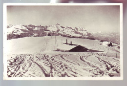 74 - MEGEVE - CHALETS DE ROCHEBRUNE ET POINTE PERCÉE SOUS LA NEIGE -  - Megève