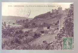 78 - CHEVREUSE - LA VILLE ET LE CHATEAU DE LA MADELEINE -  - Chevreuse