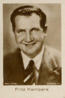 Sammelbild Schauspieler Fritz Kampers, Portrait, Bild Nr. 492 - Acteurs