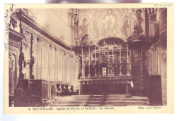 67 - NEUWILLER - ÉGLISE ST-PIERRE ET ST-PAUL - LE CHOEUR -  - Sonstige & Ohne Zuordnung