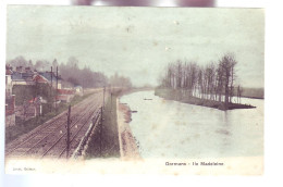 51 - DORMANS - ILE MADELEINE - CHEMIN DE FER - COLORISÉE -  - Dormans