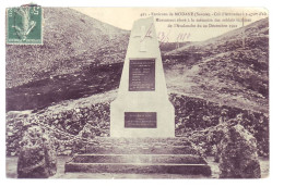 73 -  MODANE - COL D'ARONDAZ - MONUMENT AUX MORTS DES SOLDATS - ENVIRON DE MODANE -  - Modane