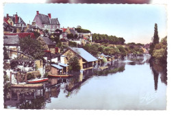 72 - BEAUMONT-sur-SARTHÉ - LES BORDS DE LA SARTHÉ - COLORISÉE -  - Beaumont Sur Sarthe