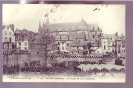 56 - VANNES - LES REMPARTS ET LA CATHÉDRALE -  - Vannes