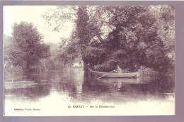 27 - BERNAY - SUR LA CHARENTONNE - PROMENADE EN BARQUE - ANIMÉE -  - Bernay