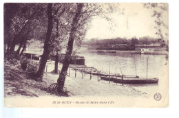 93 - SAINT-OUEN - BORDS DE SEINE DANS L'ILE -  - Saint Ouen