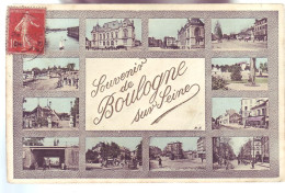 92 - BOULOGNE-sur-SEINE - MULTIVUES - SOUVENIR -  - Boulogne Billancourt