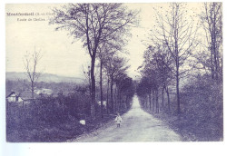 93 - MONTERMEIL - ROUTE DE CHELLES - ANIMÉE -  - Montfermeil