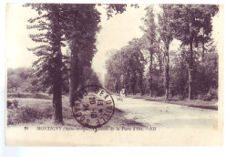 95 - MONTIGNY - ROUTE DE LA PATTE D'OIE - ATTELAGE - - Montigny Les Cormeilles