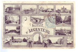 95 - ARGENTEUIL - MULTIVUES - SOUVENIR D'ARGENTEUIL -  - Argenteuil