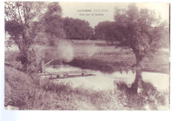 21 - AUXONNE - VUE SUR LA SAONE - ANIMÉE -  - Auxonne