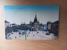 Löwenbräukeller 1911 Straßenbahnen - München