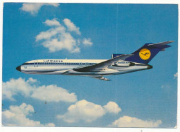 CPSM / CPM 10.5 X 15 Avion Boeing 727 Europa Jet De La Compagnie Aérienne Lufthansa - 1946-....: Moderne