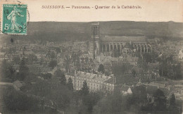 SOISSONS : PANORAMA - QUARTIER DE LA CATHEDRALE - Soissons