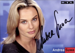 CPA Schauspielerin Andrea Suwa, Portrait, Autogramm - Attori