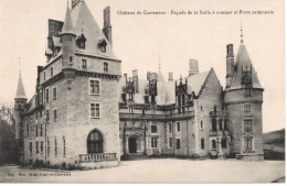 Château De Contenson - Façade De La Salle à Manger Et Porte Principale - Otros & Sin Clasificación