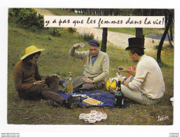 Humour Détente Pour Tous N°452 Partie De Cartes Bouteilles Cigare Boules De Pétanque Transistor En 1976 - Humour