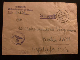 LETTRE FELDPOSTNUMMER 10680 OBL.14 10 41 Pour OBERKOMMANDO DER KRIEGSMARINE BERLIN - Covers & Documents