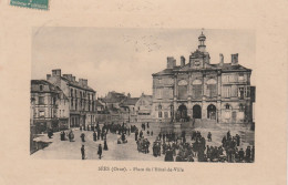 SEES PLACE DE L'HOTEL DE VILLE 1913 TBE - Sees