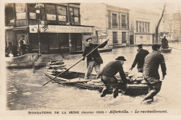 ALFORTVILLE - Inondations 1910 - Le Ravitaillement - Alfortville