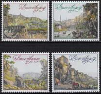LUXEMBOURG - VUES DE L'ANCIENNE FORTERESSE - N° 1186 A 1189 - NEUF** MNH - Ungebraucht