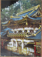 JAPAN YOMEIMON GATE NIKKO TOSHOGU SHRINE TEMPLE POSTCARD ANSICHTSKARTE PICTURE CARTOLINA PHOTO CARD CARTE POSTALE CARD - Andere & Zonder Classificatie