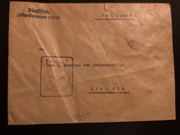 LETTRE FELDPOSTNUMMER 11012 OBL.20 DEC 40 - Covers & Documents