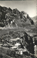 12044444 Engelberg OW Hotel Truebsee Mit Hanghorn Und Hutstock Alpenpanorama Eng - Andere & Zonder Classificatie