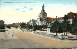 Germany Nationalmuseum & Hubertusbrunnen - München