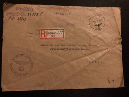 LR FELDPOSTNUMMER 26889 T OBL.5 2 42 FELDPOST - Covers & Documents