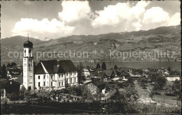 12044388 Sachseln OW Ortsansicht Mit Kirche Sarnersee Sachseln - Andere & Zonder Classificatie