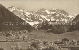 12044373 Fluehli Ranft Panorama Kapelle Alpen Sachseln OW - Andere & Zonder Classificatie