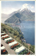 12044372 Fuerigen Panorama Blick Von Der Hotel Terrasse Vierwaldstaettersee Fuer - Sonstige & Ohne Zuordnung